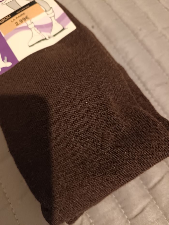 Collant chaud marron - photo numéro 4