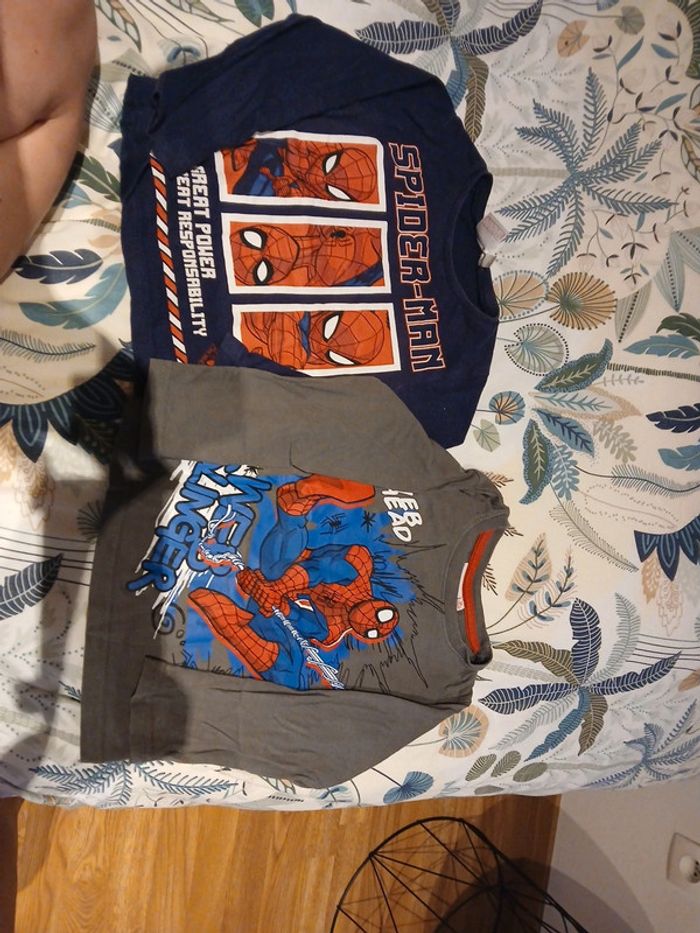 Manche longue 3ans spider man