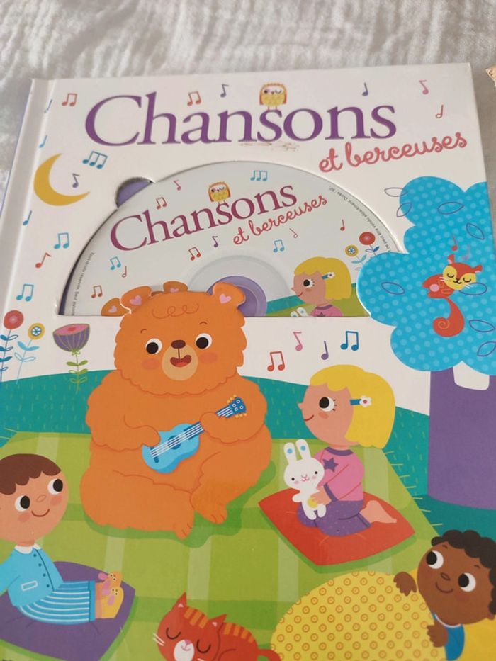 Livre "Chansons et Berceuses" avec CD audio - photo numéro 3