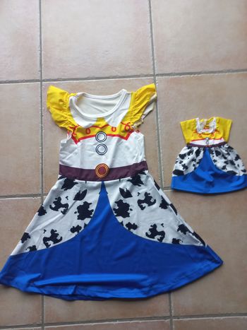 Déguisement robe Jessie Toy Story taille 4-5 ans 