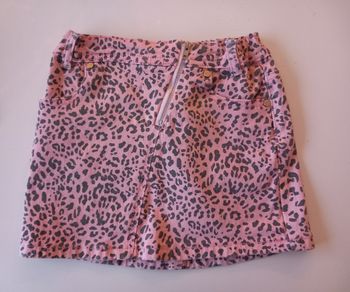 Mini jupe style jeans