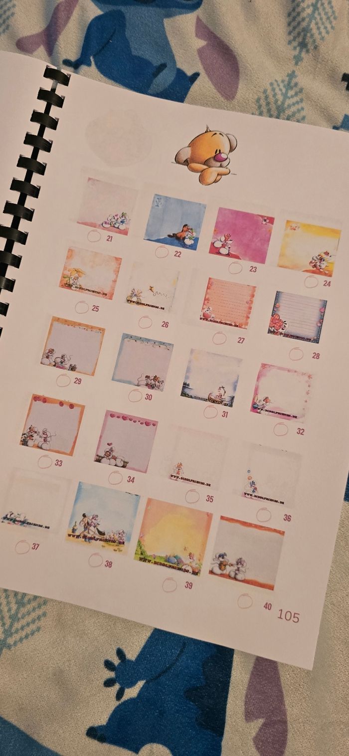 Registre / Référentiel Diddl 150 pages - photo numéro 4