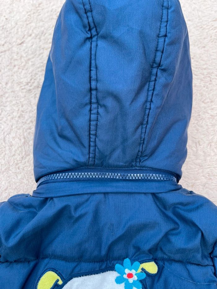 Doudoune bleue chaude - photo numéro 5