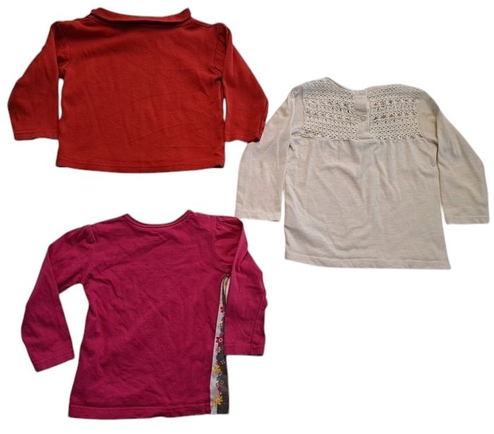 Lot de 3 t-shirts ML fille 18 mois BE - photo numéro 10