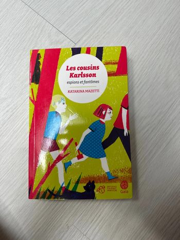 Livre les cousins Carlson, espion et fantômes