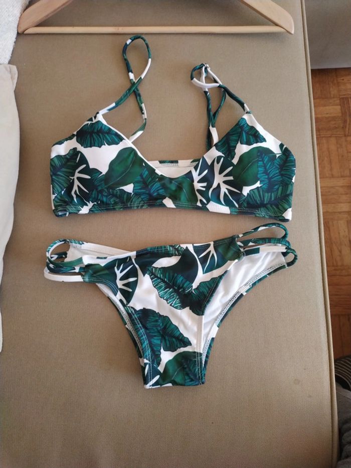 Maillot de bain vert taille S