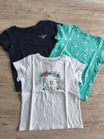 Lot T-shirts manches courtes 