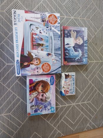 Lot jeu reine des neiges