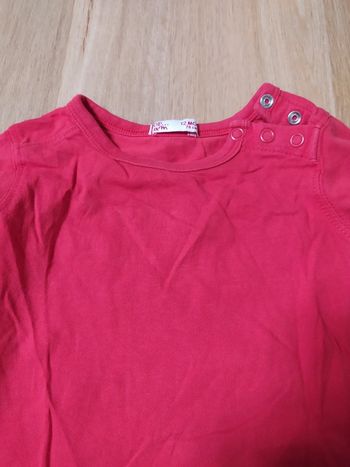 T-shirt DPAM 12 mois rouge