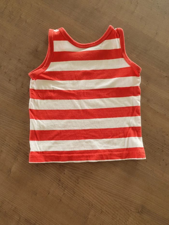 Débardeur rayé 9-12 mois - photo numéro 3