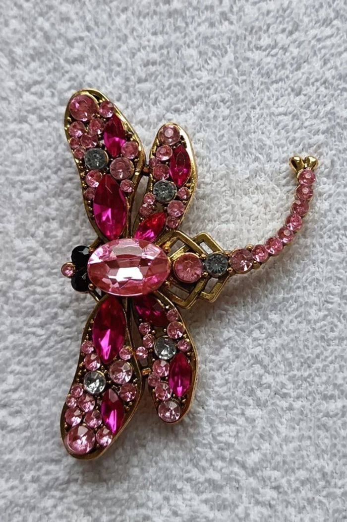 bijou broche libellule NEUF - photo numéro 11