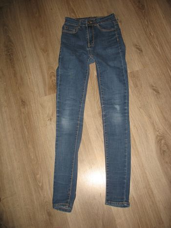 JEAN SLIM BLEU "DOLCE & ROSA JEANS" - TAILLE 32 - n°01