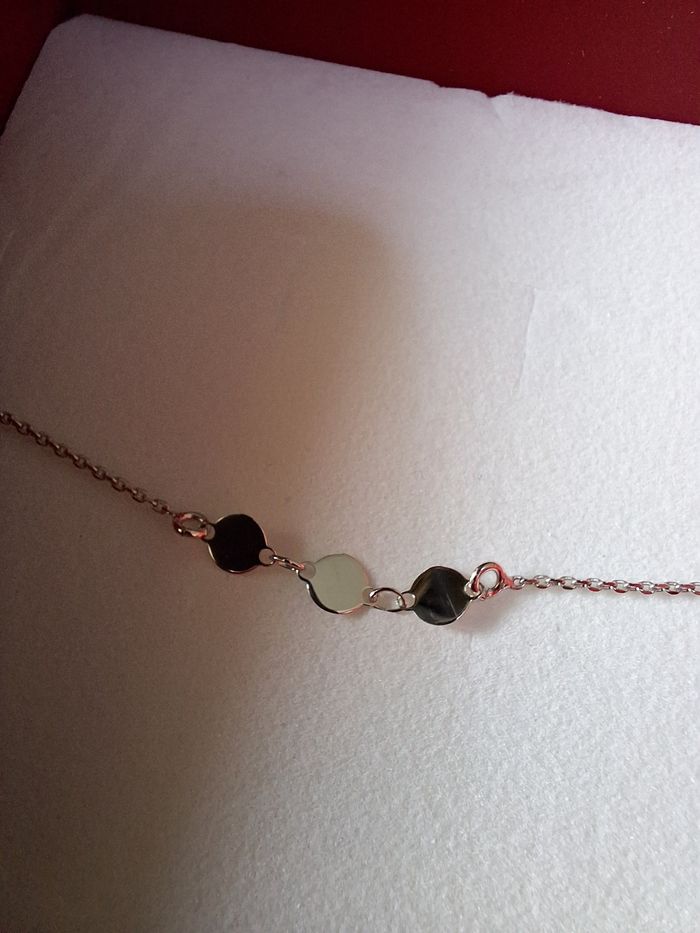 Bracelet Histoire d'Or Argent Blanc, neuf jamais porté - photo numéro 3