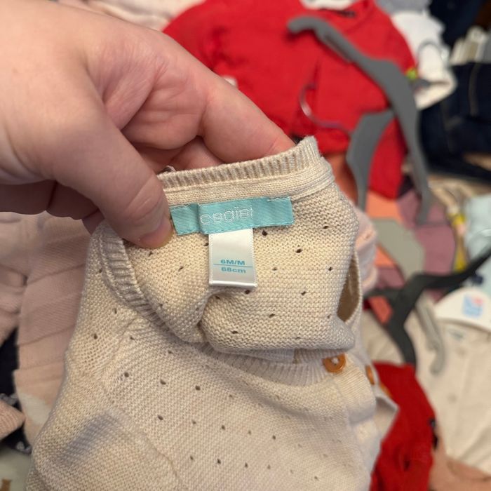 Lot de 5 gilets en mailles - T6mois - Marques diverses - photo numéro 6