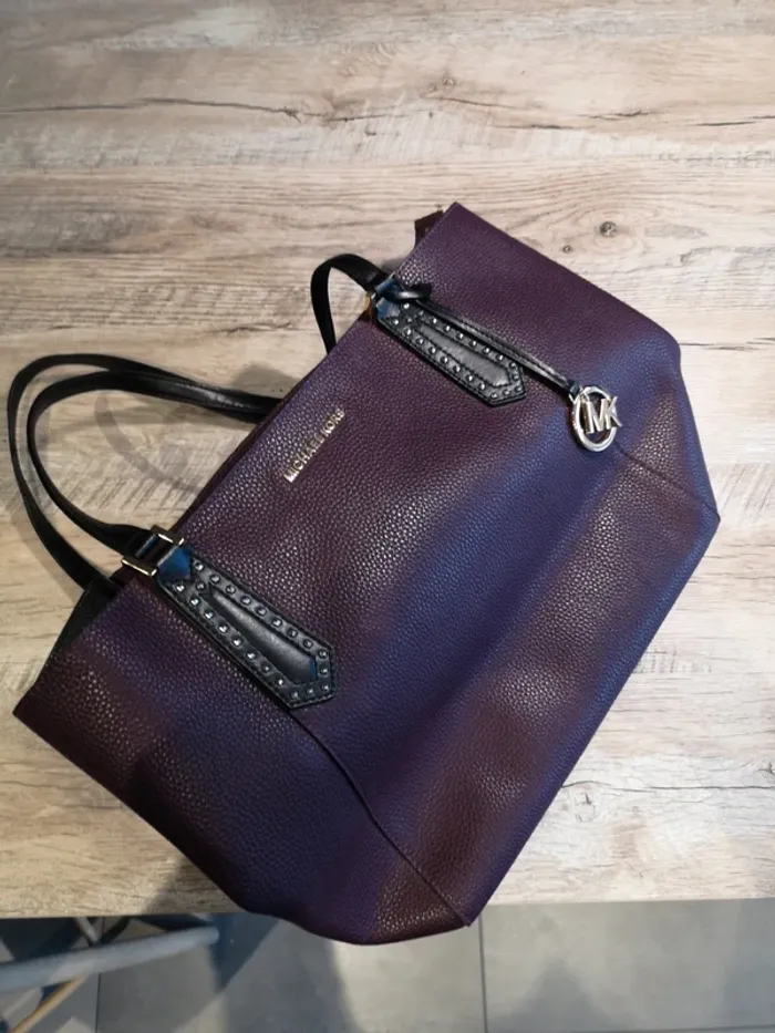 Sac Michael kors violine noir neuf MK - photo numéro 2