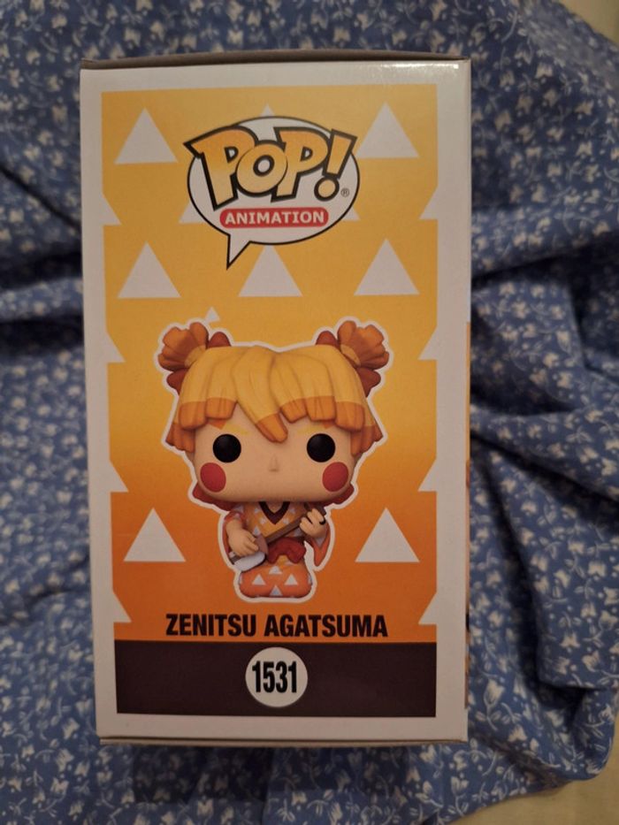 Funko pop démon slayer zenitsu agatsuma 1531 - photo numéro 3