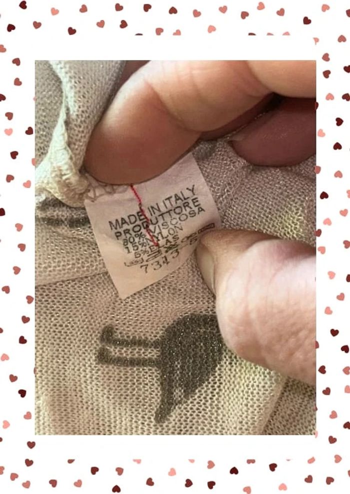 T-shirt crème taille unique Andromède neuf avec étiquette - photo numéro 3