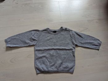 Pull gris Kiabi