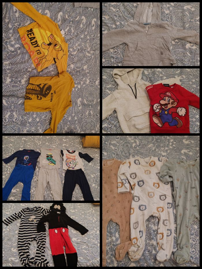 Lot vêtement hiver garçon 24 mois