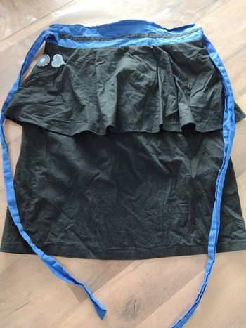 Jupe femme noire et bleue taille 38