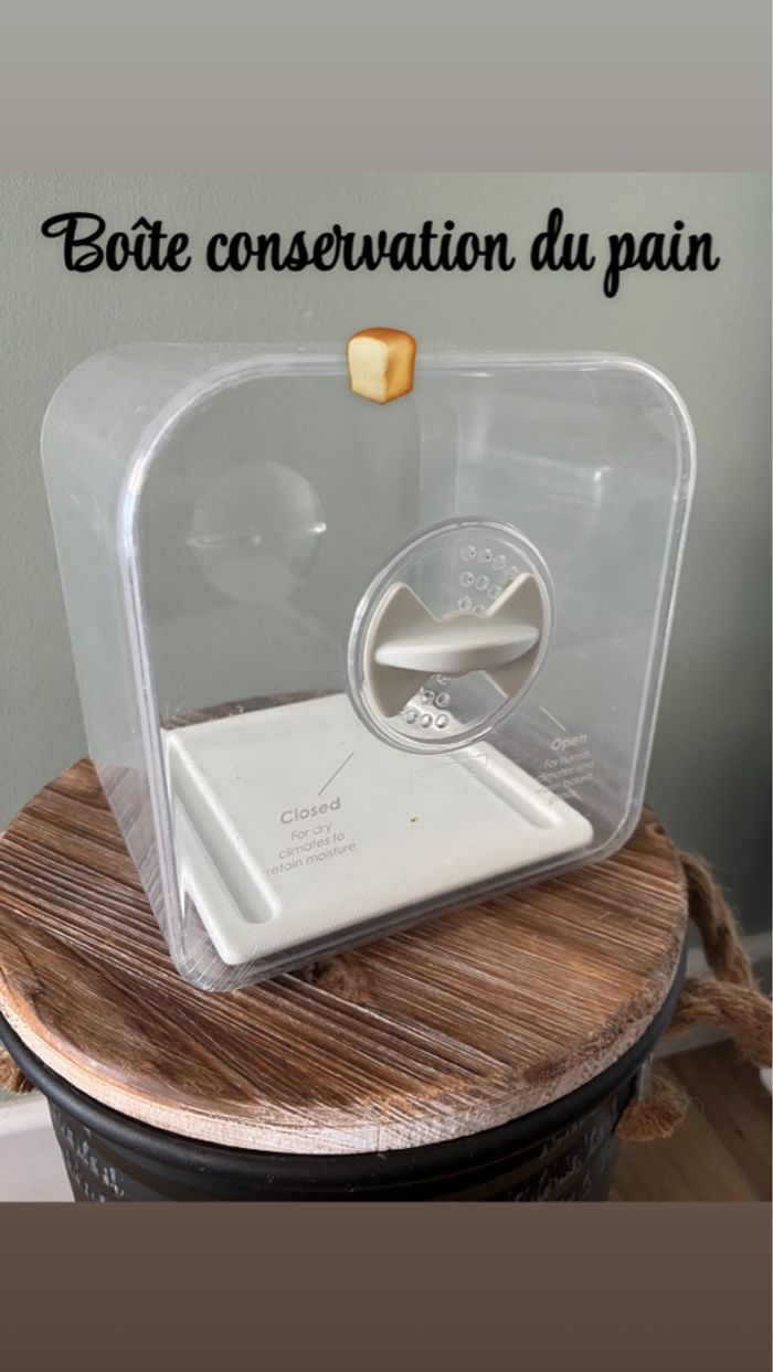 Boîte à pain 🍞