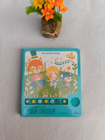 Livre musical Petites comptines pour danser Milan