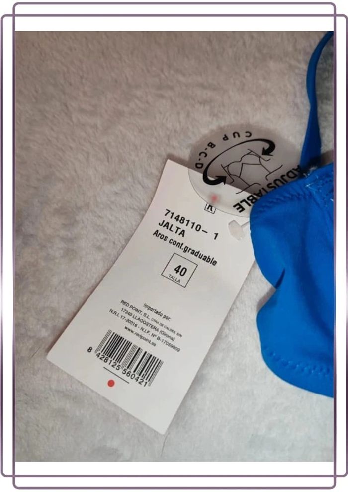 Haut de maillot de bain red point - photo numéro 3