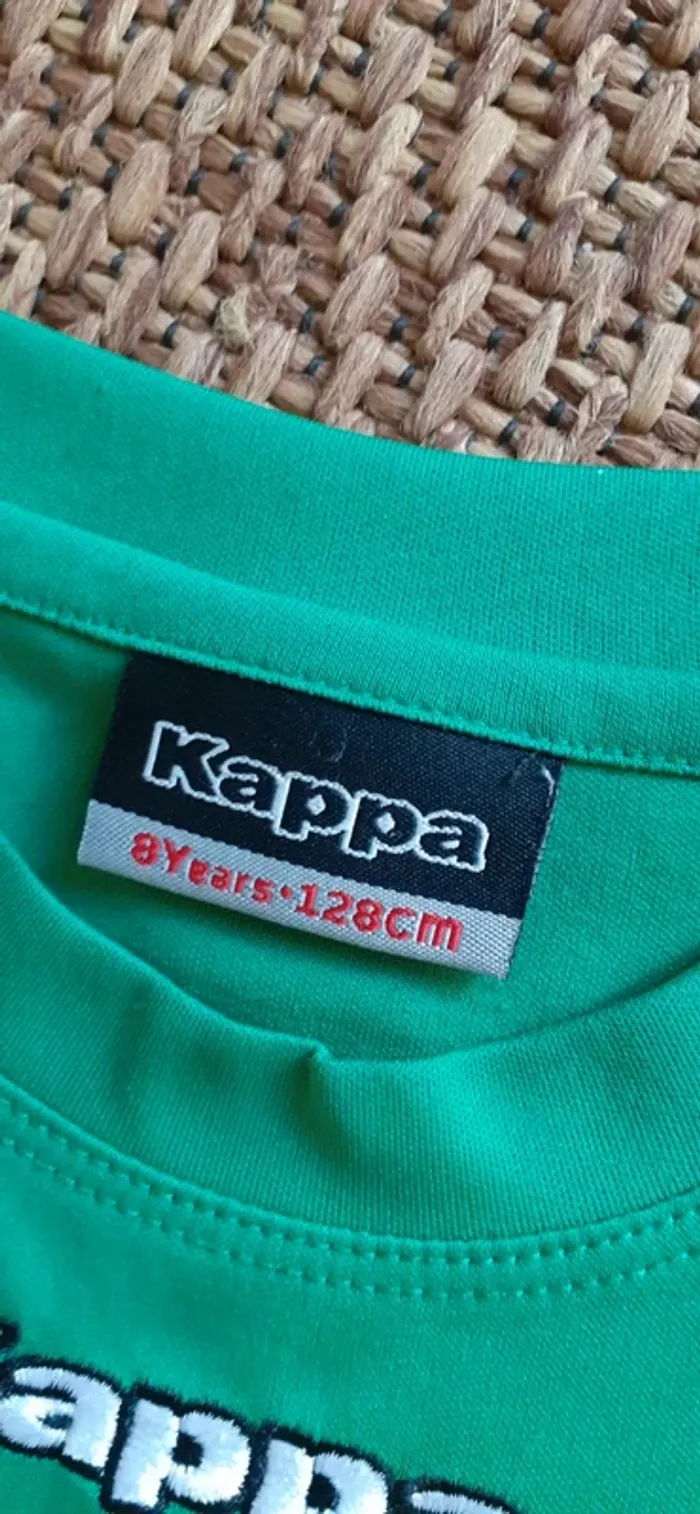 Tee shirt de sport Kappa + Chaussettes  8 ans - photo numéro 7