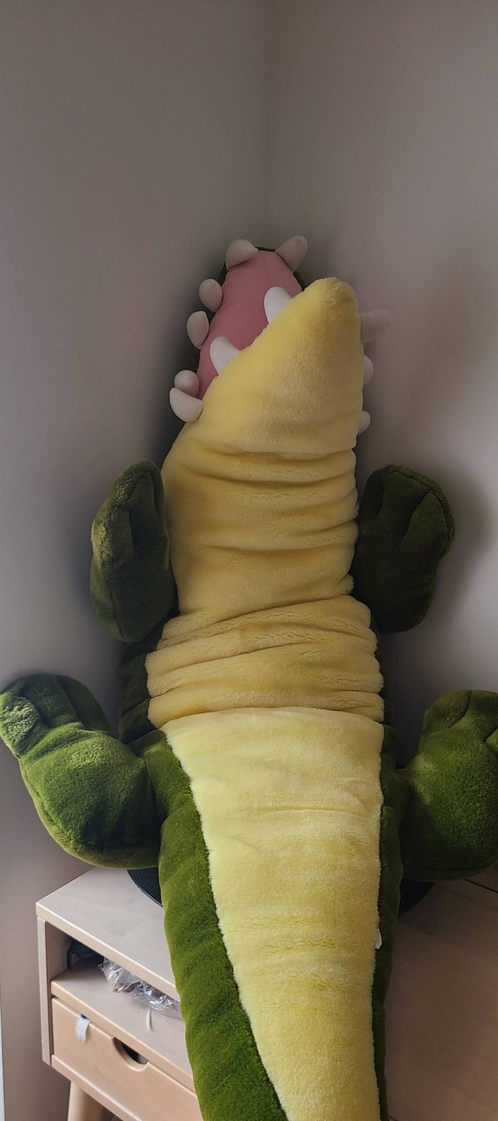 Crocodile en peluche réaliste avec bouche ouverte - photo numéro 2