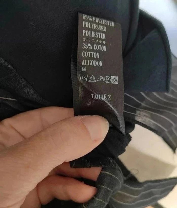 50 € Blouse chemise Cop Copine vintage taille 2 Made in France - photo numéro 7