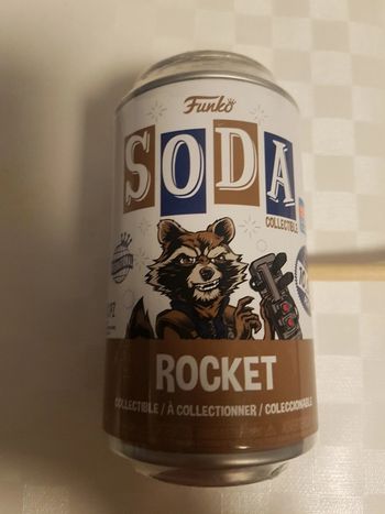 Pop! Soda guardians of the galaxy rocket new sealed Collectible figure limited 10k