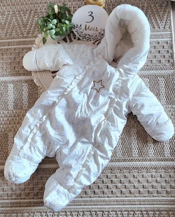 Gigoteuse Combinaison Bébé fille 3mois Orchestra Blanc