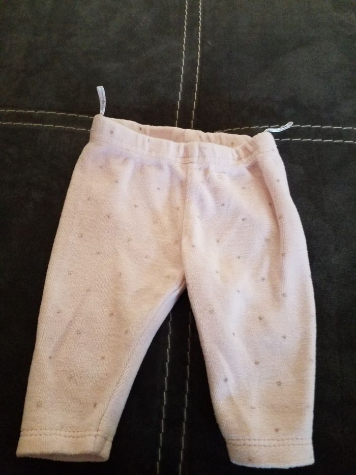 Lot 4 bas de pyjamas 1 mois - photo numéro 2