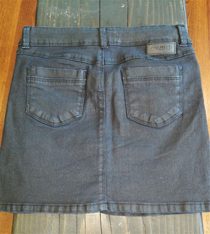 Jupe en jean Okaidi 8 ans fille - photo numéro 2