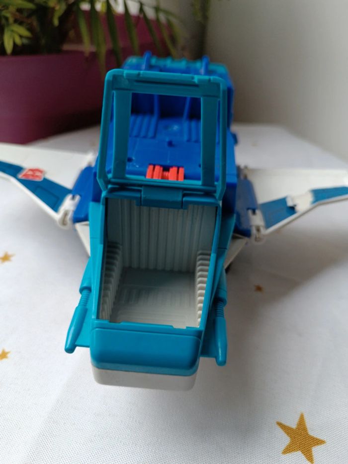 Micro Master Jet Camion avion jet plane hasbro Takara 1990 transformable morphin robot ...