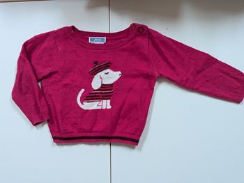 Pull et gilet Jacadi excellent état 12 mois 