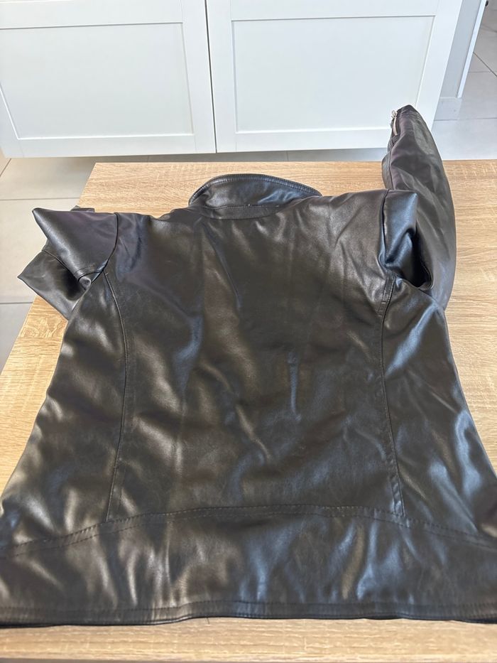 Veste esprit cuir fille 10ans - photo numéro 3