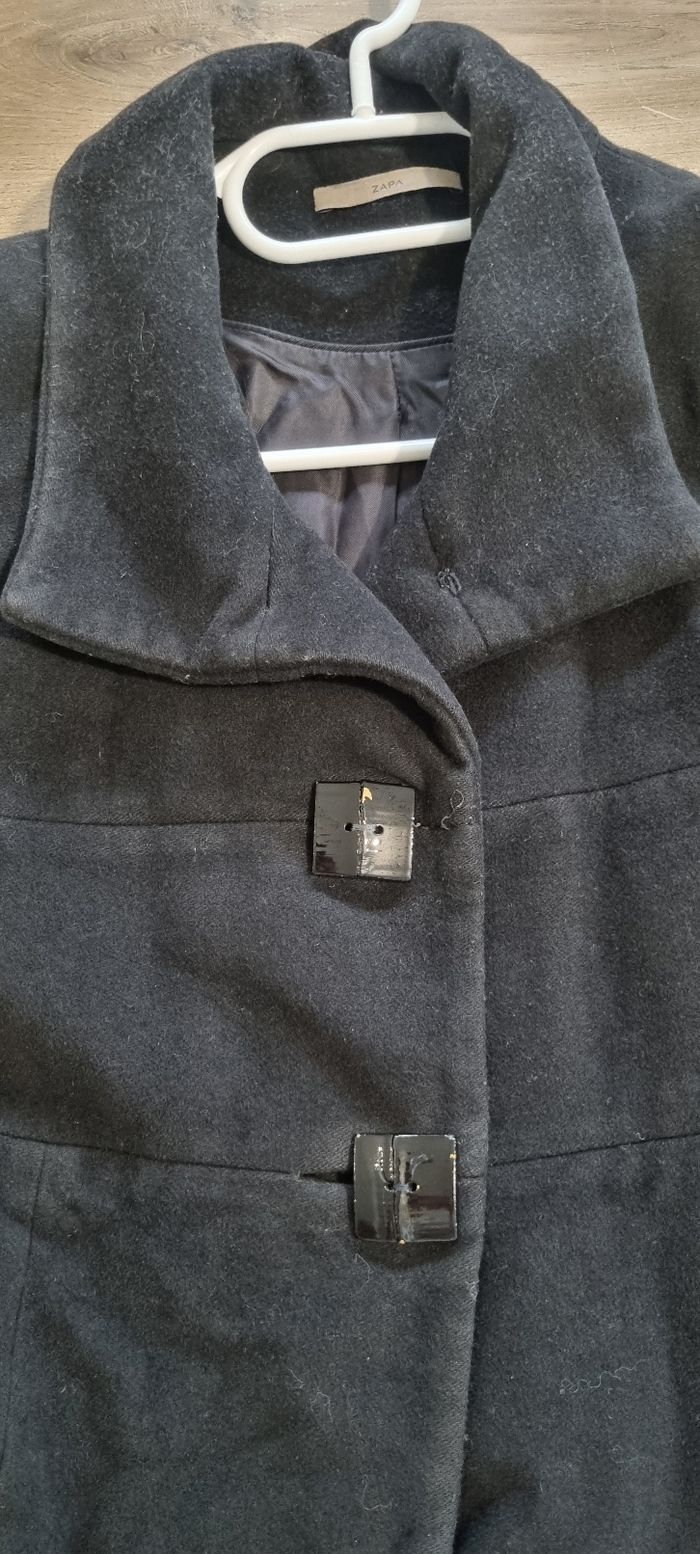 Manteau laine et Angora Zapa T.38 - photo numéro 2