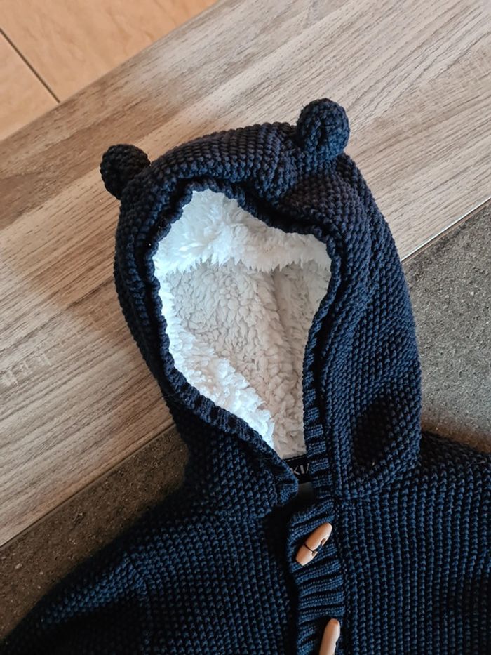 Gilet moumoute 6 mois kiabi - photo numéro 4