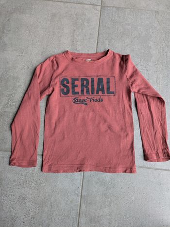Tee shirt manches longues Kiabi 6 ans