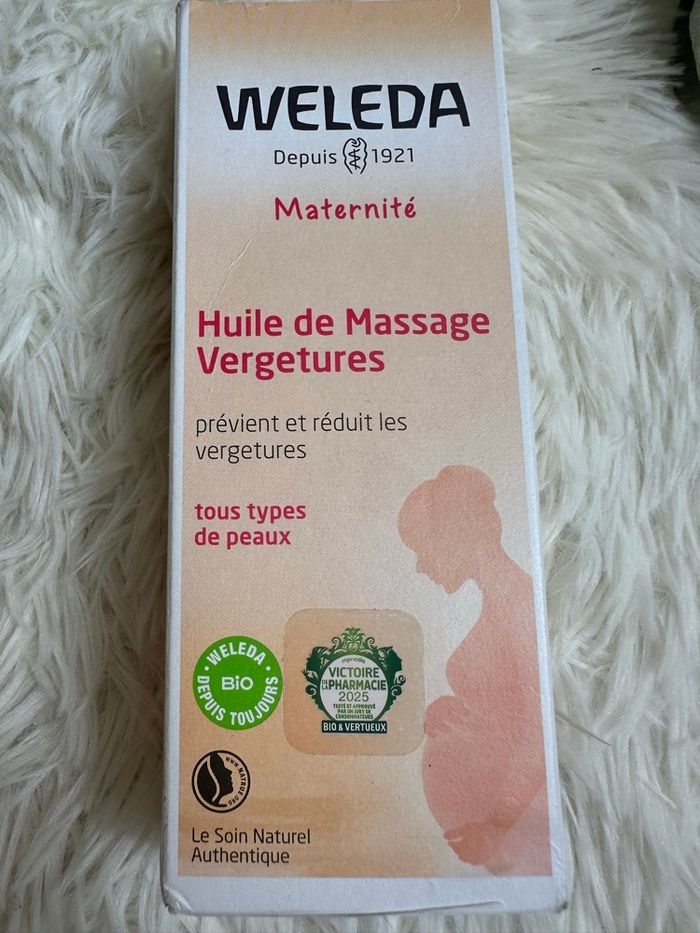 Huile de massage pour vergeture Weleda - photo numéro 2