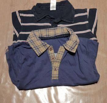 Lot de 2 polos garçon 86