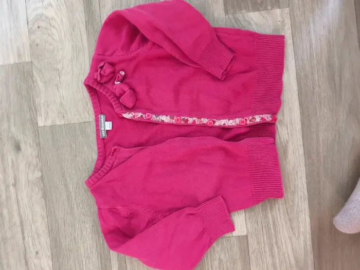 Gilet rose marque tape à l'oeil taille 23 mois - photo numéro 4