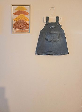 Robe en jeans bleu ikks 12 mois