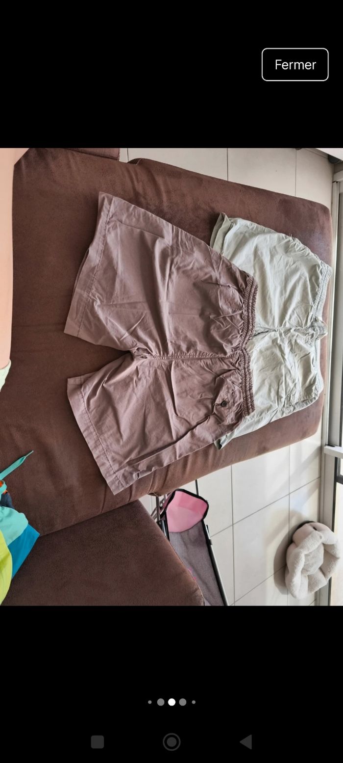 Lot de 4 shorts été homme - S - photo numéro 7