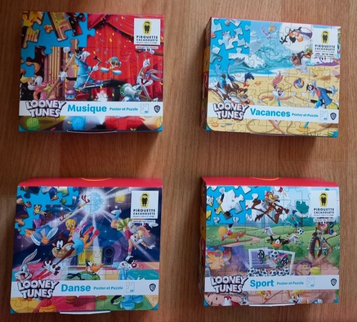 Lot de 10 puzzles collection McDonald's - photo numéro 2