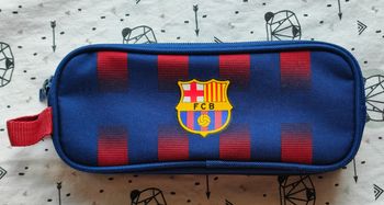 Trousse double compartiment FC Barcelone