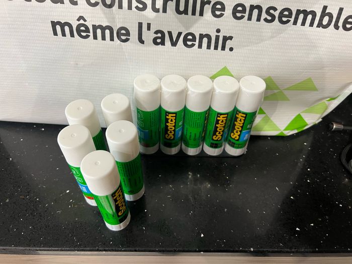 Lot de 10 colles Scotch - photo numéro 2