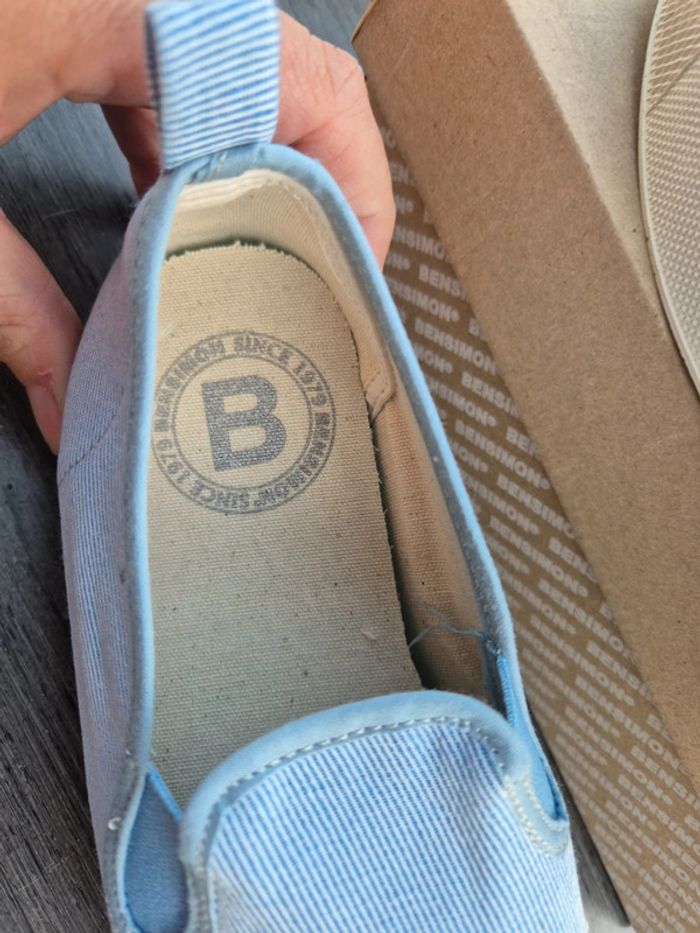 Baskets slip-on bensimon 34 neuves - photo numéro 3