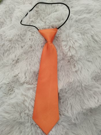 Cravate orange